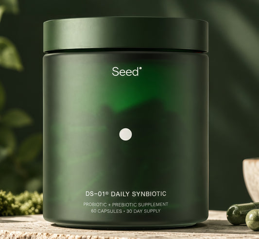 Seed DS-01® Daily Synbiotic-24-Strain Probiotic + Prebiotic for Daily Gut Health